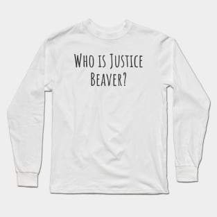 Justice Beaver Long Sleeve T-Shirt